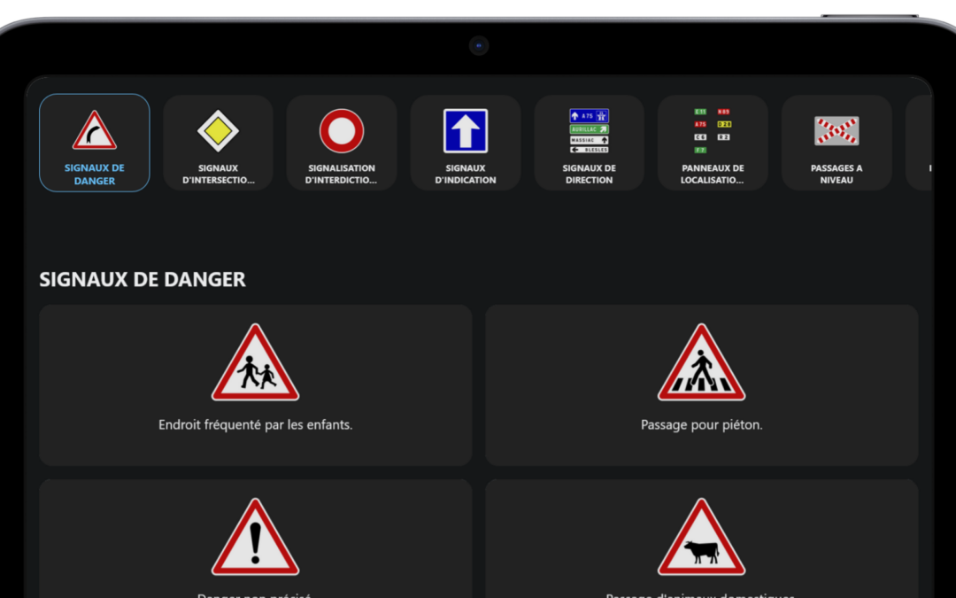 Panneaux du code de la route